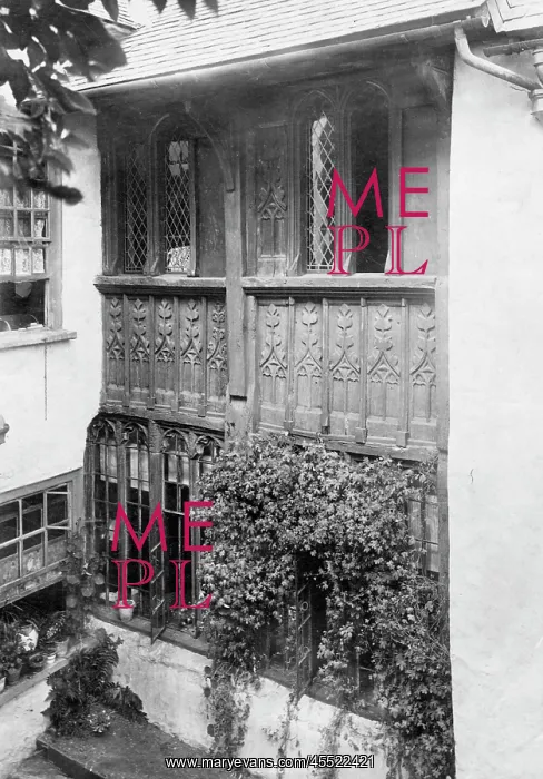  : Dunster, the Luttrell Arms, Oak Windows 1892