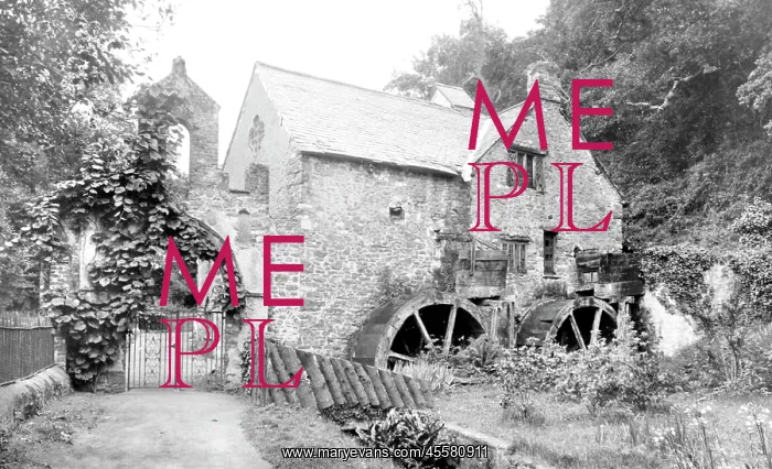  : Dunster, the Old Mill 1938