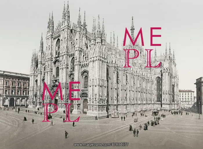  : Duomo, cathedral, Milan, Italy
