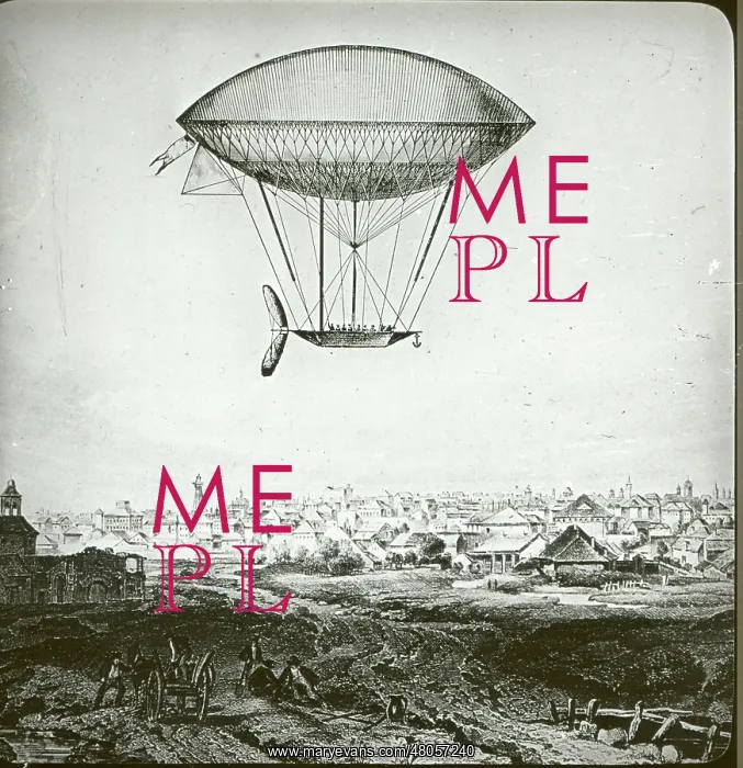 : Dupoy de Lome's dirigible : Dupoy de Lome's dirigible