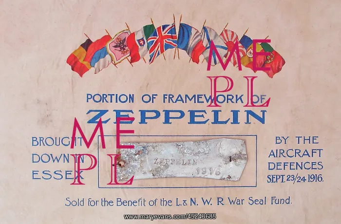 : Duralium from either the Zeppelin L32 or L33 : Duralium from either the Zeppelin L32 or L33