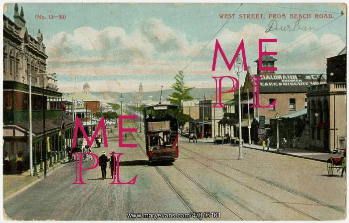 : DURBAN, WEST STREET : DURBAN, WEST STREET