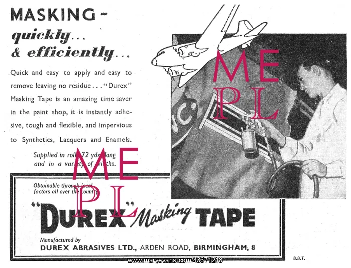  : Durex Masking Tape