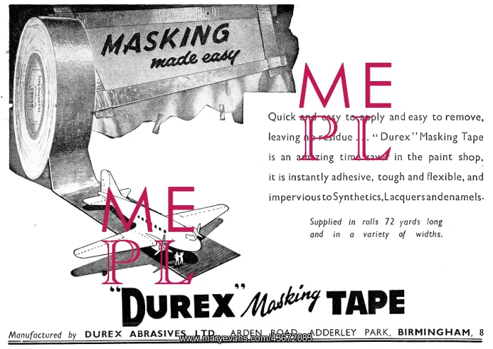  : Durex Masking Tape