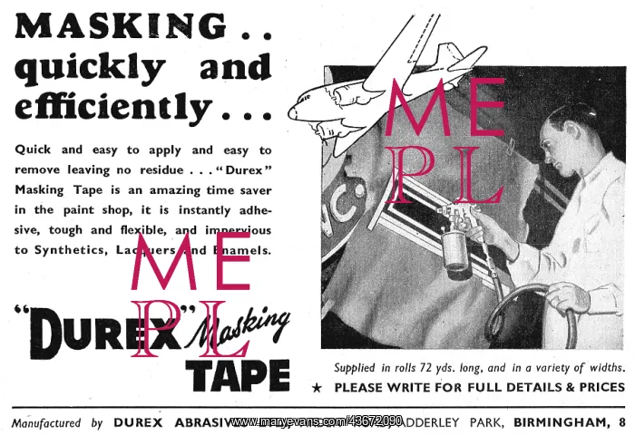  : Durex Masking Tape