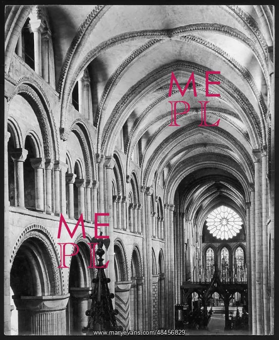 : DURHAM CATHEDRAL 1950S : DURHAM CATHEDRAL 1950S