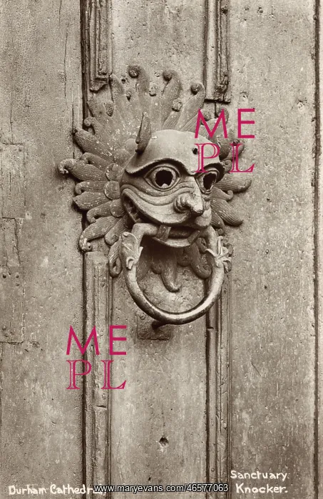  : Durham Cathedral - The Sanctuary Knocker