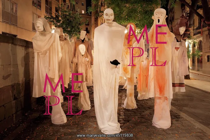 : Dust Eaters, sculptural installation, Barcelona, Spain : Dust Eaters, sculptural installation, Barcelona, Spain