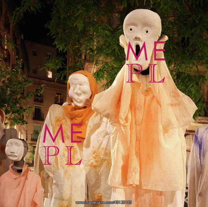 : Dust Eaters, sculptural installation, Barcelona, Spain : Dust Eaters, sculptural installation, Barcelona, Spain
