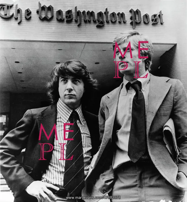 : Dustin Hoffman, Robert Redford, All the President's Men : Dustin Hoffman, Robert Redford, All the President's Men