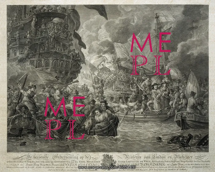 : Dutch Attack on the Medway, June 1667. The Dutch : Dutch Attack on the Medway, June 1667. The Dutch