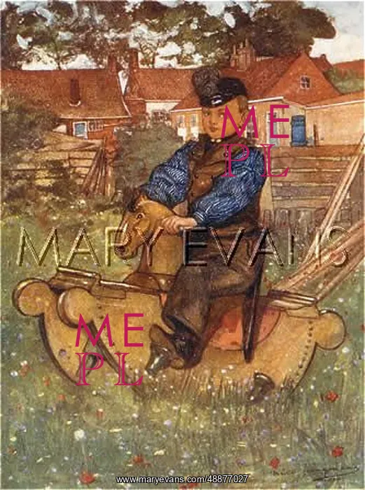 : DUTCH BOY ON HORSE 1904 : DUTCH BOY ON HORSE 1904