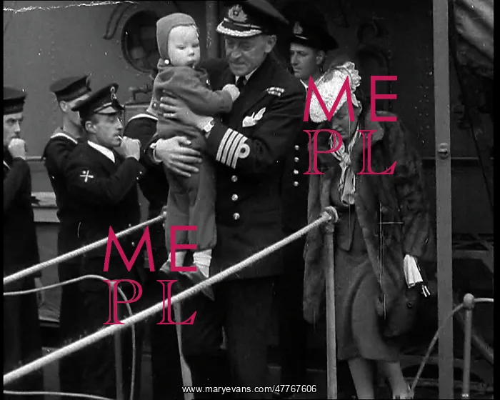  : A Dutch Captain Carrying Princess Beatrix Of