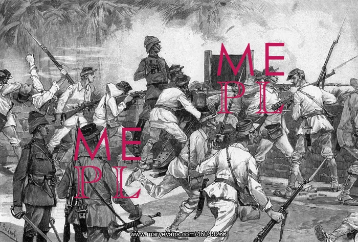 : Dutch in Lombok 1894 : Dutch in Lombok 1894