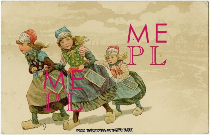 : DUTCH SCHOOLGIRLS 19C : DUTCH SCHOOLGIRLS 19C