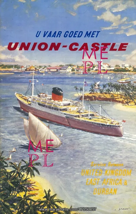 : Dutch Union Castle Poster : Dutch Union Castle Poster