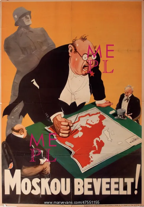 : Dutch wartime poster, Moscow recommends : Dutch wartime poster, Moscow recommends