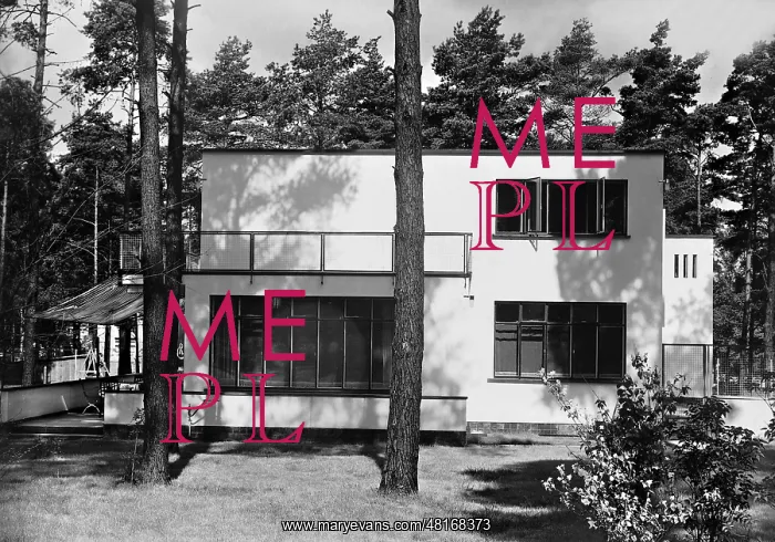 : A dwelling house by Walter Gropius, 1927 : A dwelling house by Walter Gropius, 1927