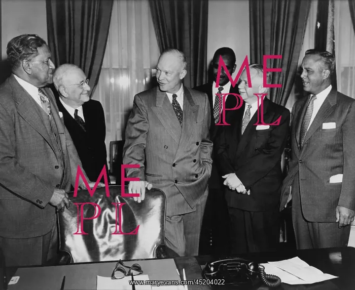 : Dwight D. Eisenhower, meeting with NAACP ? : Dwight D. Eisenhower, meeting with NAACP ?