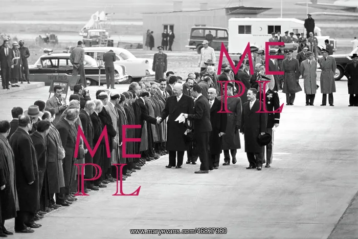 : Dwight Eisenhower - Celal Bayar - US President : Dwight Eisenhower - Celal Bayar - US President