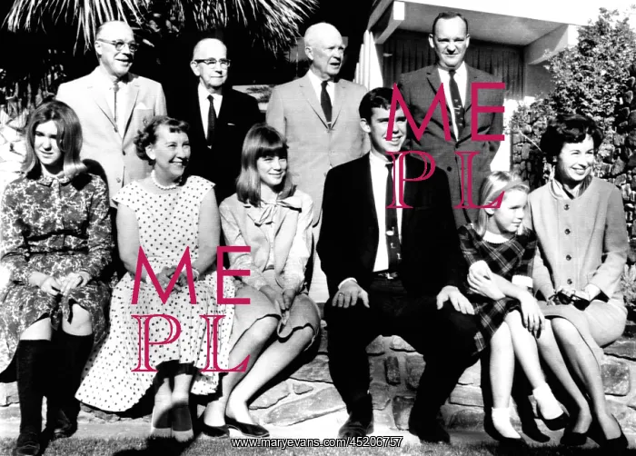 : Dwight Eisenhower family portrait at El ? : Dwight Eisenhower family portrait at El ?