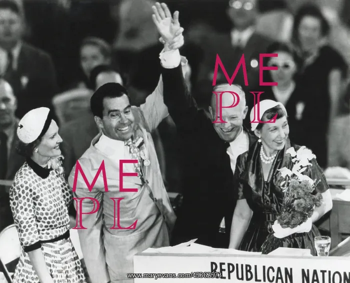 : Dwight Eisenhower and Richard Nixon after nomination : Dwight Eisenhower and Richard Nixon after nomination