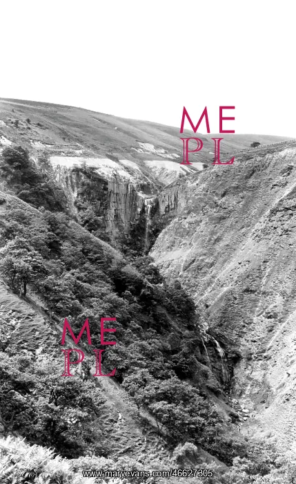  : Dylife, Pennant Falls c1955