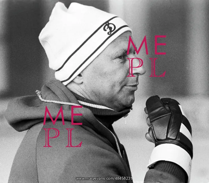 : Dynamo Moscow's coach Yuri Moiseev, 1986 : Dynamo Moscow's coach Yuri Moiseev, 1986