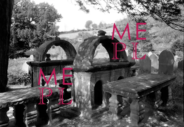  : Dyserth, the Old Tombs of the Princes c1940