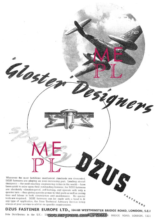  : Dzus Fasteners