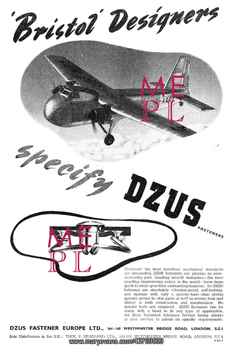 : Dzus Fasteners For Aircraft 1949 : Dzus Fasteners For Aircraft 1949