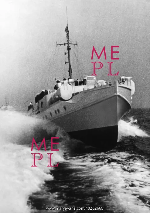 : An E-boat of the Kriegsmarine on the run : An E-boat of the Kriegsmarine on the run