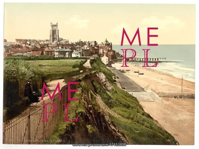 : From E. Cliff, I, Cromer, England : From E. Cliff, I, Cromer, England