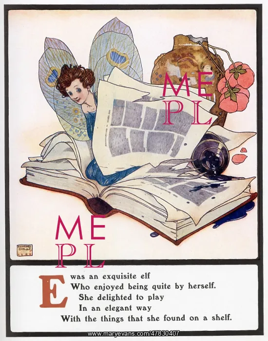  : E was an exquisite elf