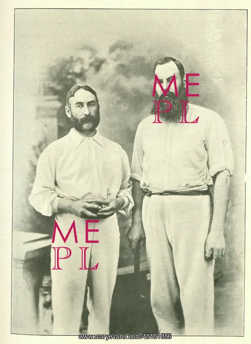  : E M Grace and W G Grace, cricketers