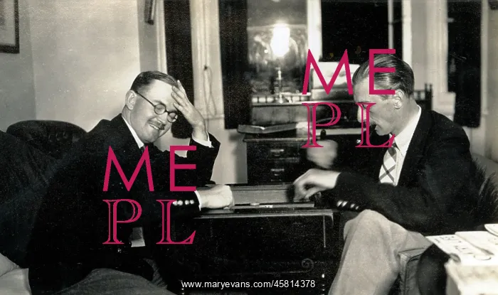 : E. Warner, J. Lascelles at the Guards Boat Club, Maidenhead : E. Warner, J. Lascelles at the Guards Boat Club, Maidenhead