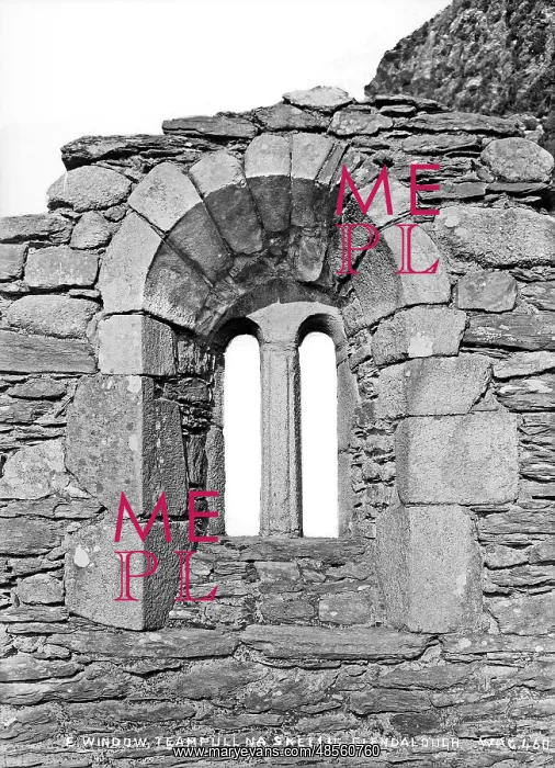 : E Window, Teampull Na Skellig, Glendalough : E Window, Teampull Na Skellig, Glendalough