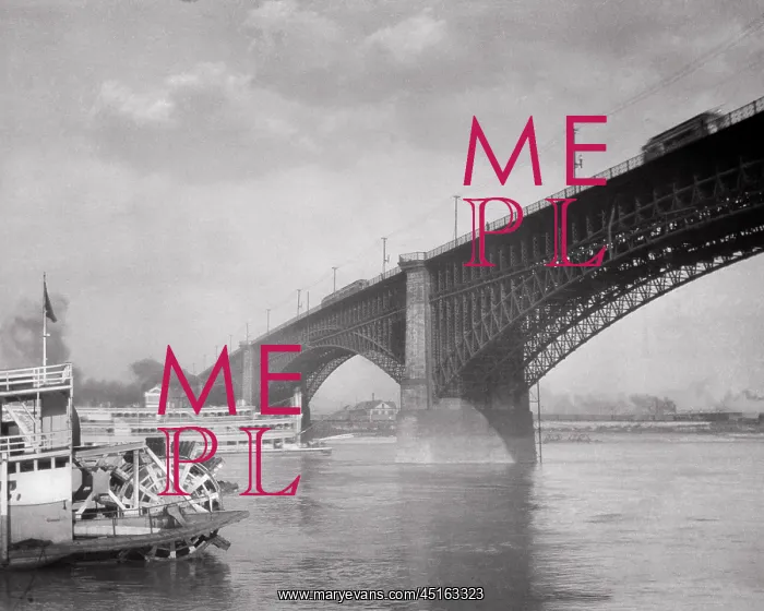 : Eads Bridge World'S First All Steel Bridge Built : Eads Bridge World'S First All Steel Bridge Built