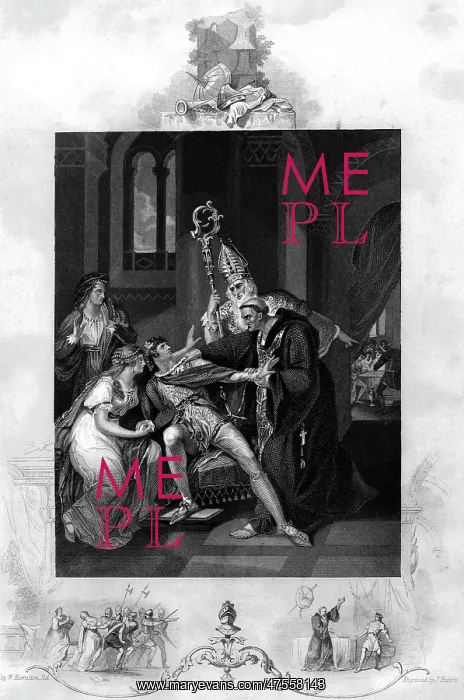 : Eadwig rebuked by Dunstan and Odo : Eadwig rebuked by Dunstan and Odo