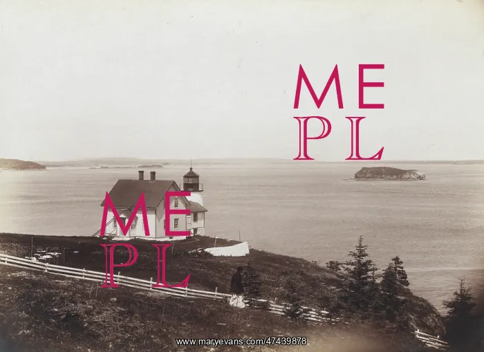: Eagle Island Light, (4th order), Penobscot Bay, Maine : Eagle Island Light, (4th order), Penobscot Bay, Maine