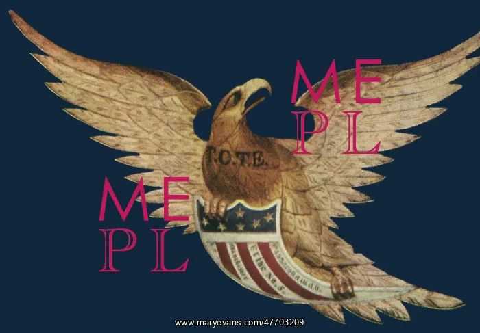  : Eagle with Shield Carving