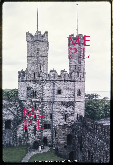 : Eagle Tower in Caernarfon Castle : Eagle Tower in Caernarfon Castle