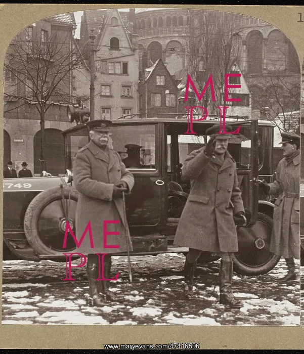 : EARL HAIG IN COLOGNE : EARL HAIG IN COLOGNE