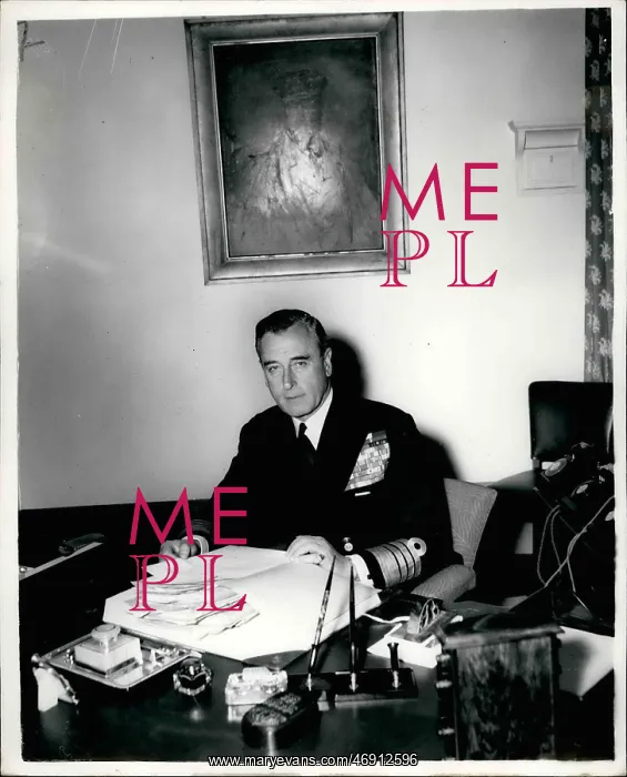 : Earl Mountbatten as First Sea Lord : Earl Mountbatten as First Sea Lord