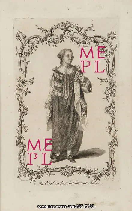  : An Earl in his Parliament Robes