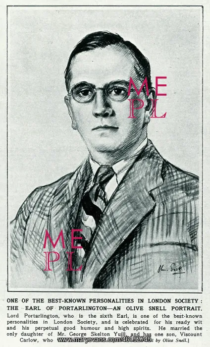 : The Earl of Portarlington by Olive Snell : The Earl of Portarlington by Olive Snell