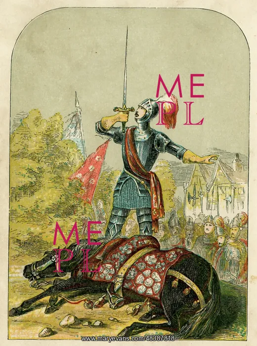 : Earl of Warwick's oath on his sword, Battle of Ferrybridge : Earl of Warwick's oath on his sword, Battle of Ferrybridge