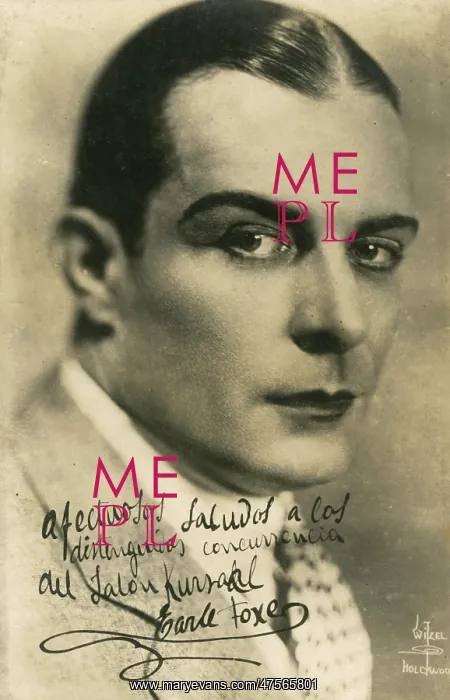 : Earle Foxe, American actor : Earle Foxe, American actor