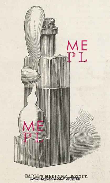 : EARLE'S MEDICINE BOTTLE : EARLE'S MEDICINE BOTTLE