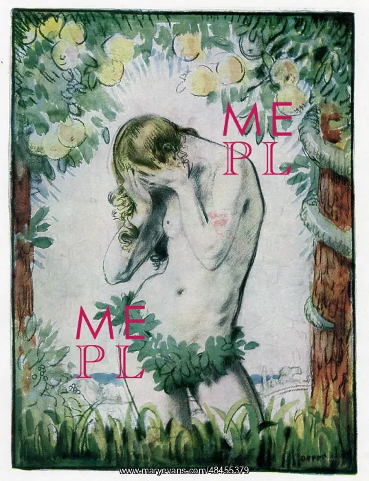 : The Earliest Original Model, by Sir William Orpen : The Earliest Original Model, by Sir William Orpen
